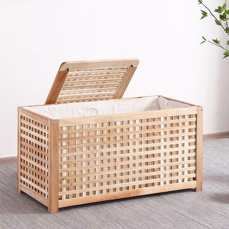 Большой деревянный ящик с крышкой для хранения, многофункциональный ящик с сиденьем, сетчатая корзина, скамья, корзина для белья, кофейный столик и длинный стол