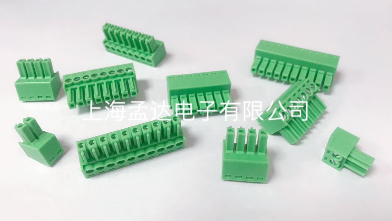 Съемный PCB клеммник KEFA KF2EDGK-3.5-2P3P4P5P6P10P12P, шаг 3.5 мм