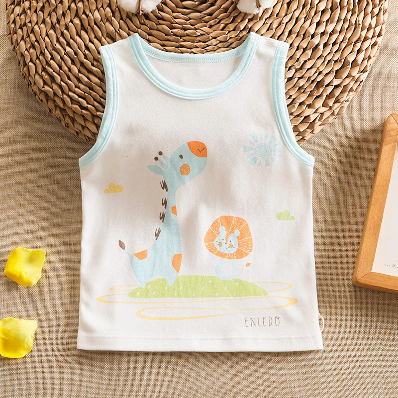 Весенне-осенний хлопковый жилет для новорожденных, детская майка, осенне-зимний поддев, жилет для малышей