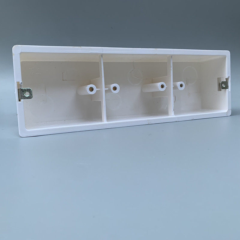 Заводская Прямая Продажа Универсальной Коробки Для Соединений Типа 86, Встраиваемой В Стену, Огнестойкой, Усиленной, Для Выключателей И Розеток