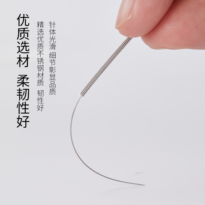 Стерильные акупунктурные иглы Daming Hualong одноразового использования в трубочке, одна игла в одной трубочке, бесплатная доставка