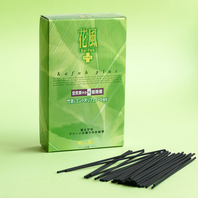 Японские благовония Shoyeido серия Hana-Kaze 8 ароматов: чистая вода, белая слива, кедр, бамбук Мосо, японские палочки для дома