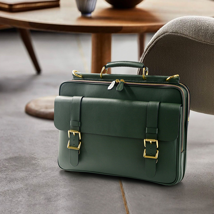 MOOSHI Ручная работа из коровьей кожи, кастомный портфель большого объема из растительного дубления, многофункциональная мужская деловая сумка