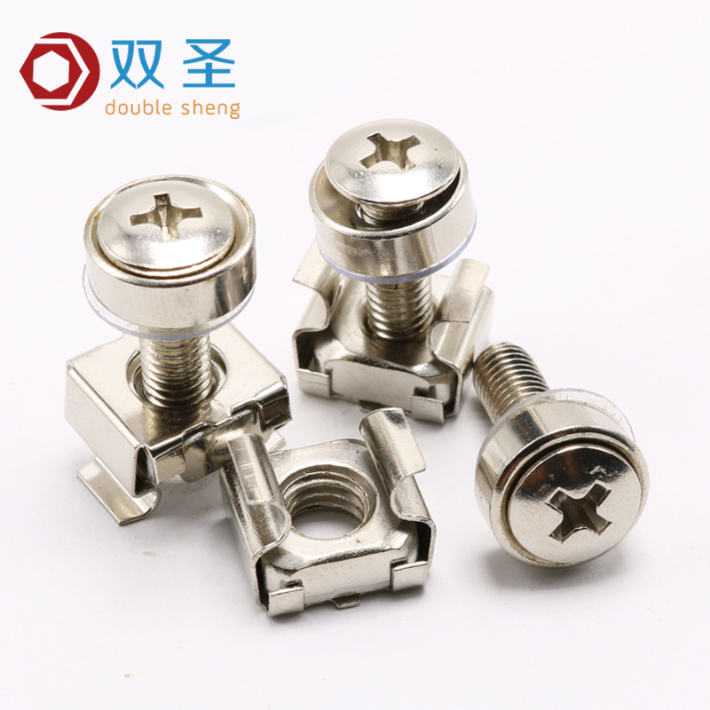 [M5M6] 304 нержавеющие стальные никелированные короночные винты, комплект короночных винтов для шкафов