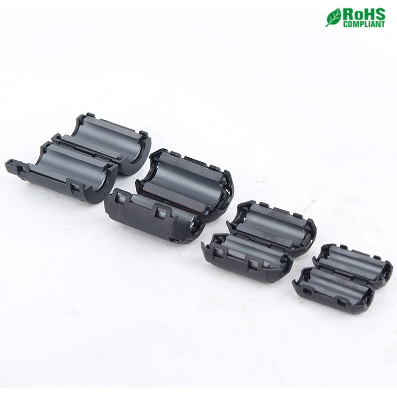 Магнитное кольцо TDK с антипомехами, защелкивающегося типа, высокочастотный фильтр, ферритовое кольцо из никель-цинкового сплава для экранирования помех в инверторах