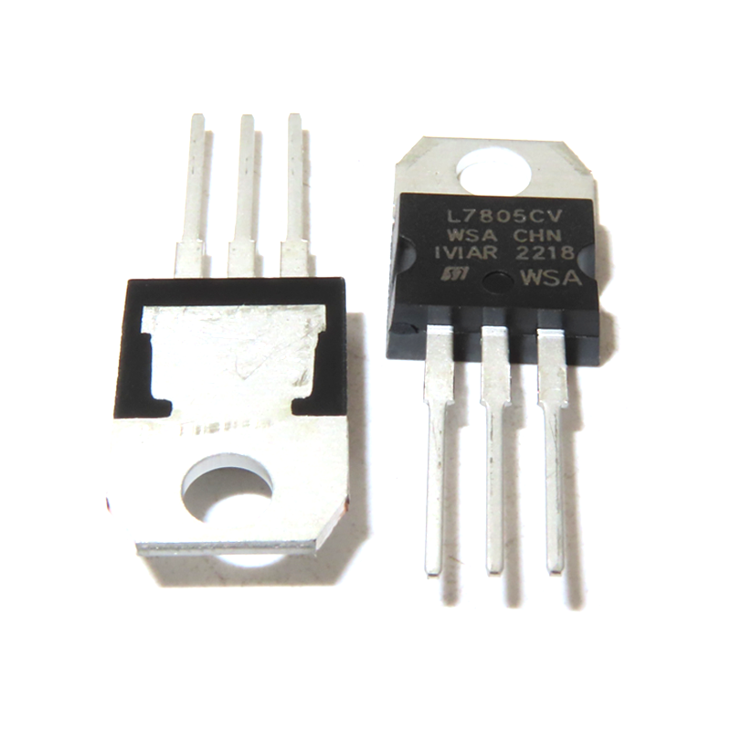L7805CV L7805 Новая отечественная микросхема стабилизатора напряжения ST трехвыводная транзистор DIP TO-220 5V 7805