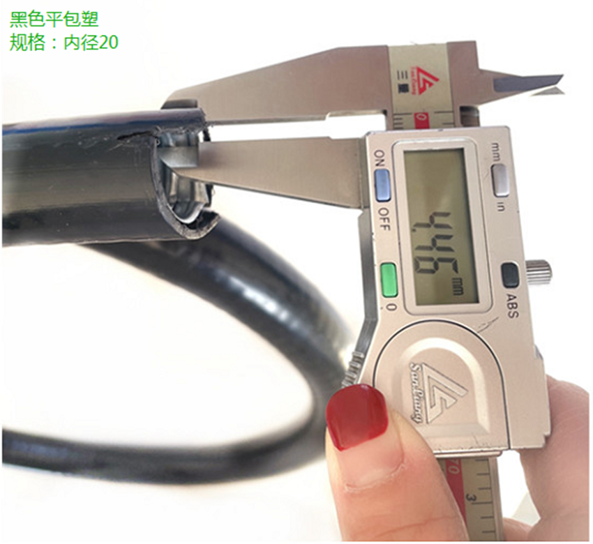 Плоская Пакованная Пластиковая Гибкая Трубка с Проводом, Устойчивая к Сдавливанию, Гнущаяся, Водонепроницаемая Защита Кабеля Змеиная Оплетка 6 Размер