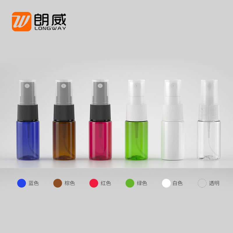 10 мл плоский плечевой PET распылитель Пластиковая бутылка Мелкодисперсный ультратонкий распылитель Флакон для гидролатов Пустой флакон для проб