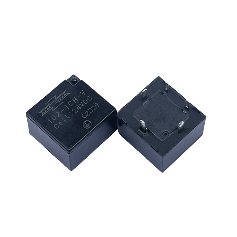 Реле Songchuan 102-1CH-V 12В/24В DC высокомощное автомобильное реле с нагрузкой 20А, 5 контактов
