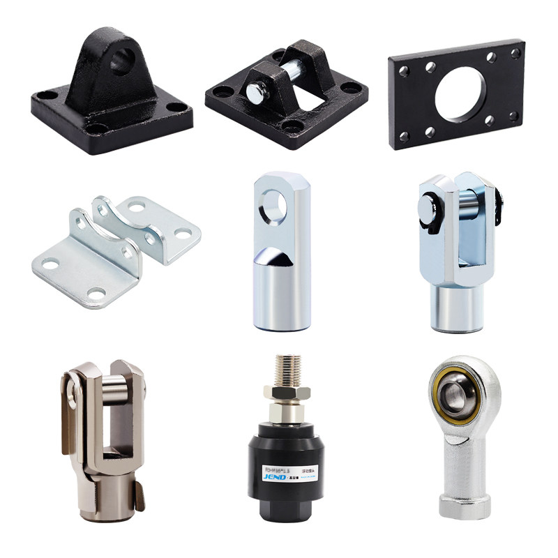 Аксессуары для цилиндров SC с одинарным/двойным ушком, фланцевой опорой I/Y/CA/CB/FA/LB32/40/50/63