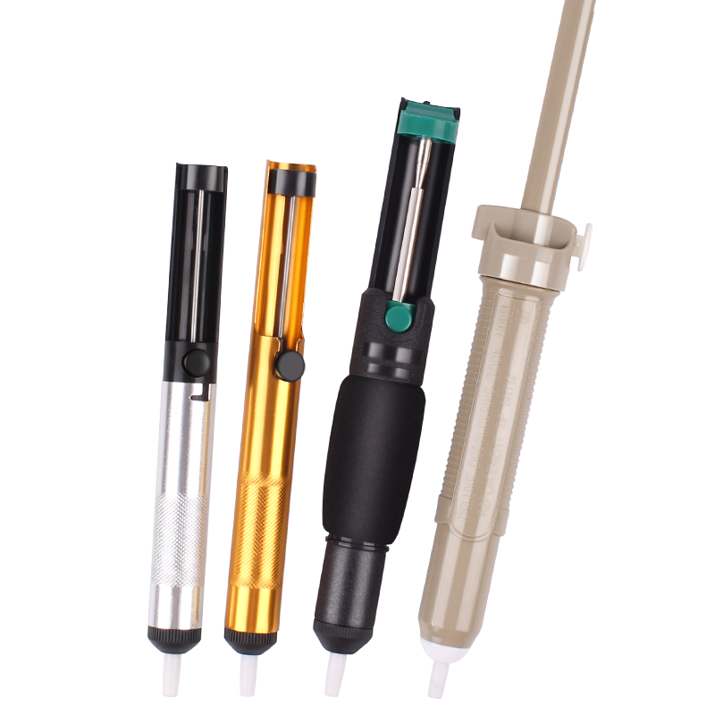 Большой мощный отсос припоя Luxianzi с удлиненной ручной помпой для пайки, очиститель припоя