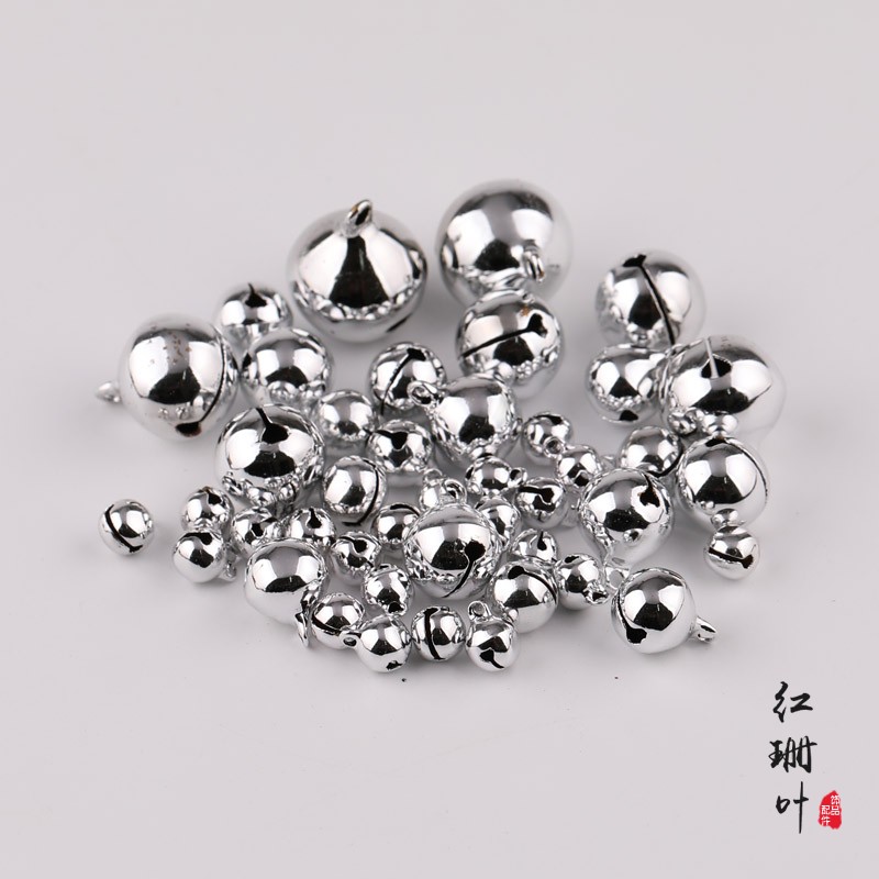 DIY аксессуары для украшений медный колокольчик серебряный маленький колокольчик материалы для ручной работы бусы мобиль для животных