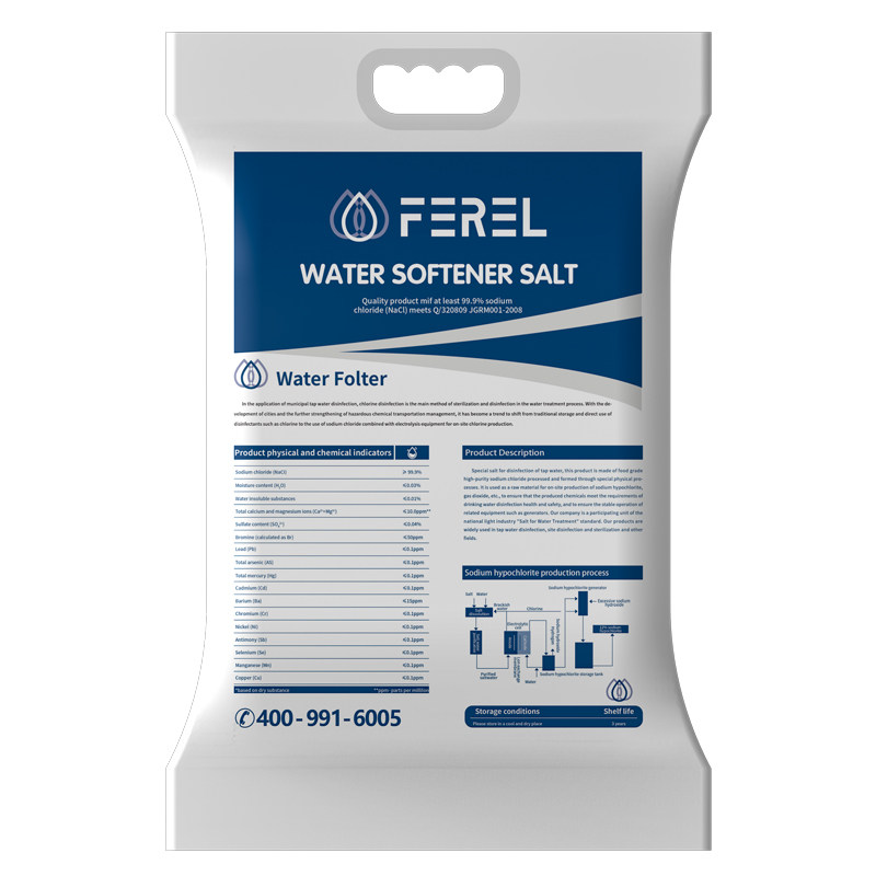 Household Water Softener Regeneration Agent Softening Salt 10KG Suitable for 3M, EcoWater, A.O. Smith, Pentair