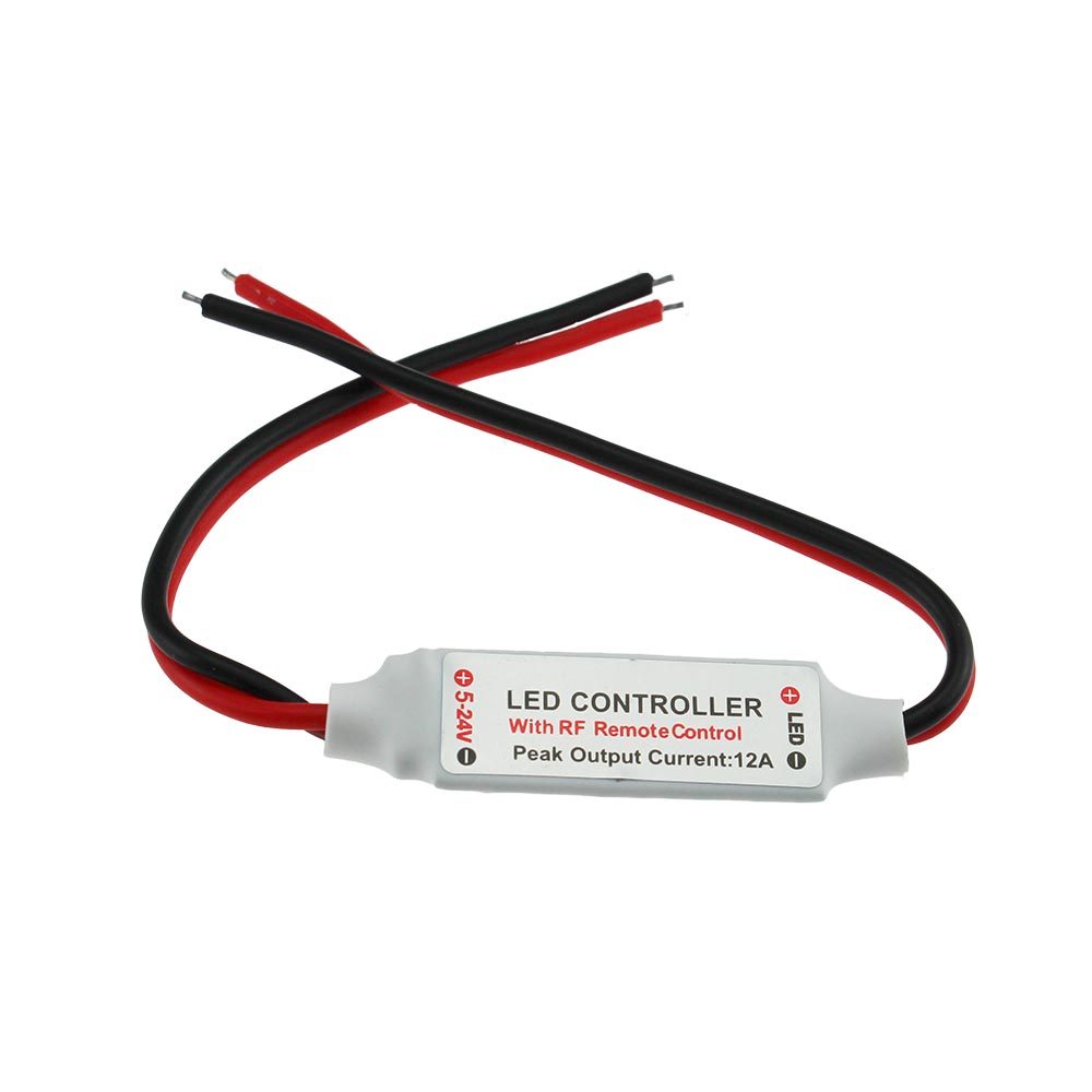 Одноцветный контроллер светодиодной ленты 5050 с 11-кнопочным беспроводным RF пультом дистанционного управления для модуля светодиодной ленты 3528, диммер