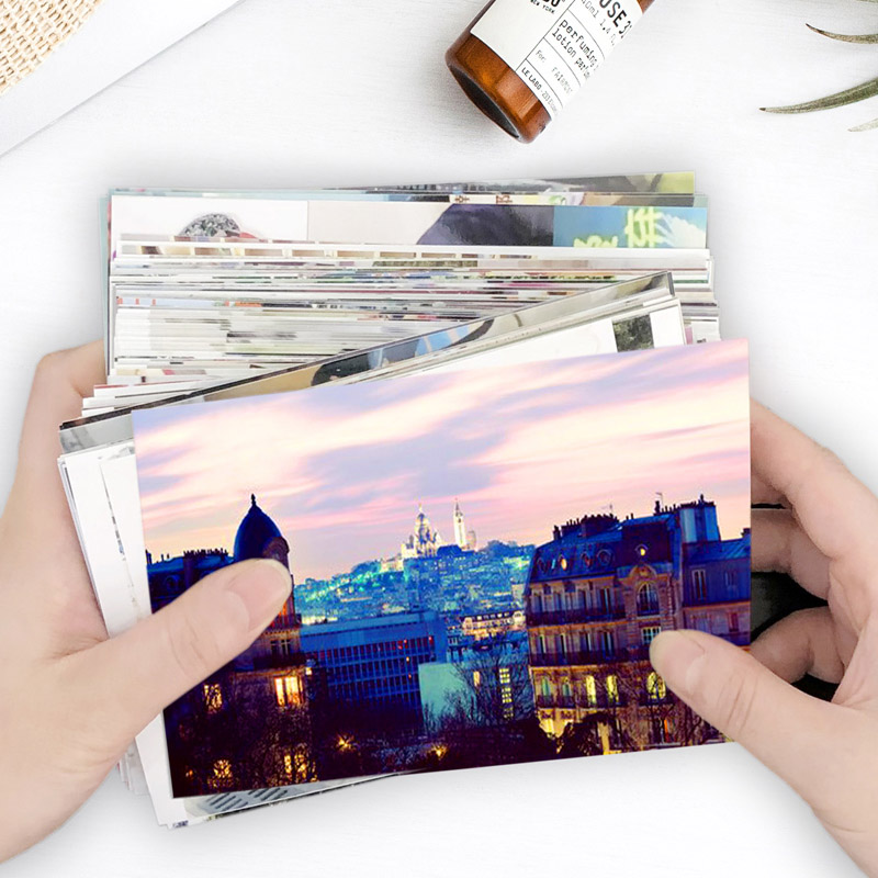 Высококачественная печать фото Fuji 5/6/7 дюймов, печать мобильных изображений, выпускные фотографии из детского сада с ламинированием