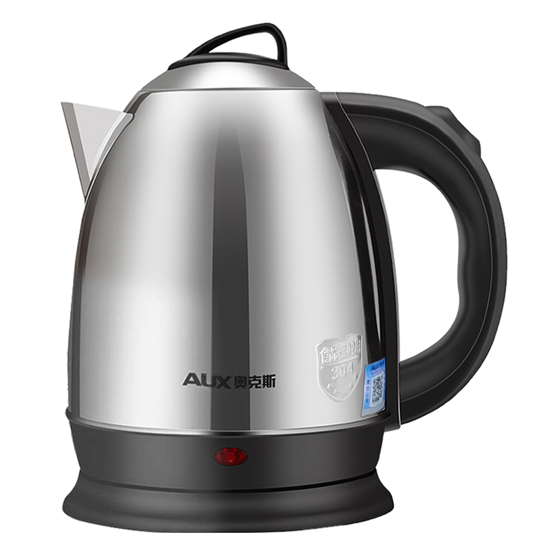 Электрический чайник AUX из нержавеющей стали 304 для дома, полностью автоматический с функцией отключения, большой емкости