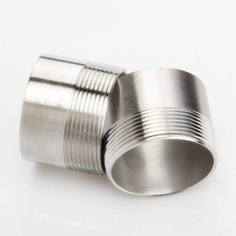 304 нержавеющая сталь сварной одношляпочный штифт 316 нержавеющая сталь наружная резьба утолщенный одношляпочный штифт наружная резьба 2分 4分 6分 1 дюйм