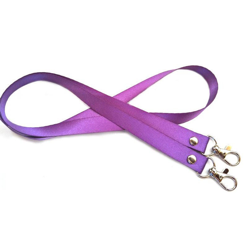 Шнурок для бейджа 1.5CM с двойным крючком и двойной пряжкой, рабочий ремешок, салонный бейдж с возможностью нанесения логотипа