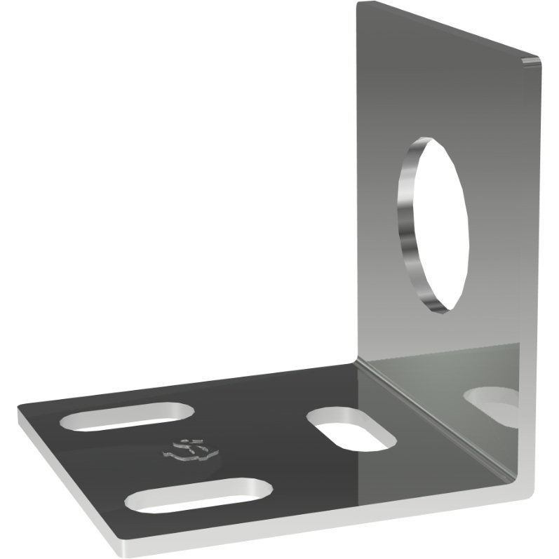 Металлические монтажные кронштейны M8 M12 M18 M30 углом 90° L-образной формы для герконов, фотоэлектрических и датчиков Холла