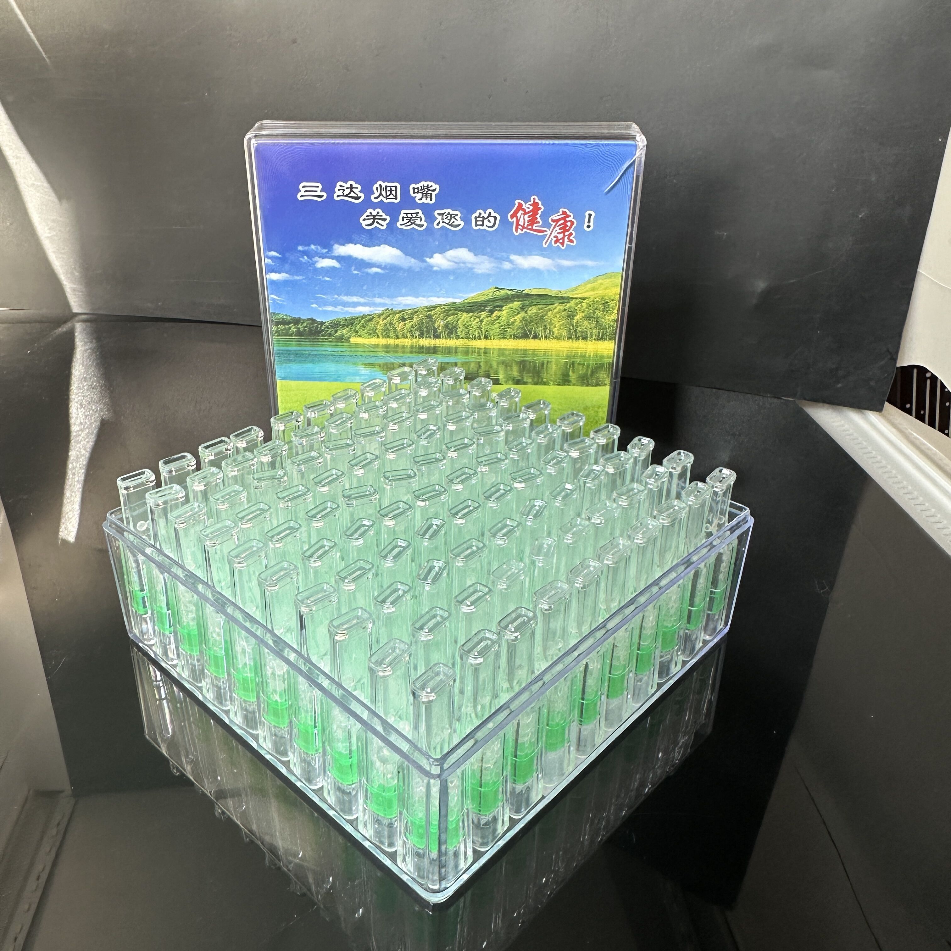 Оригинальные одноразовые фильтры для сигарет SANDA SD-156B, семейная упаковка, 100 квадратных фильтров