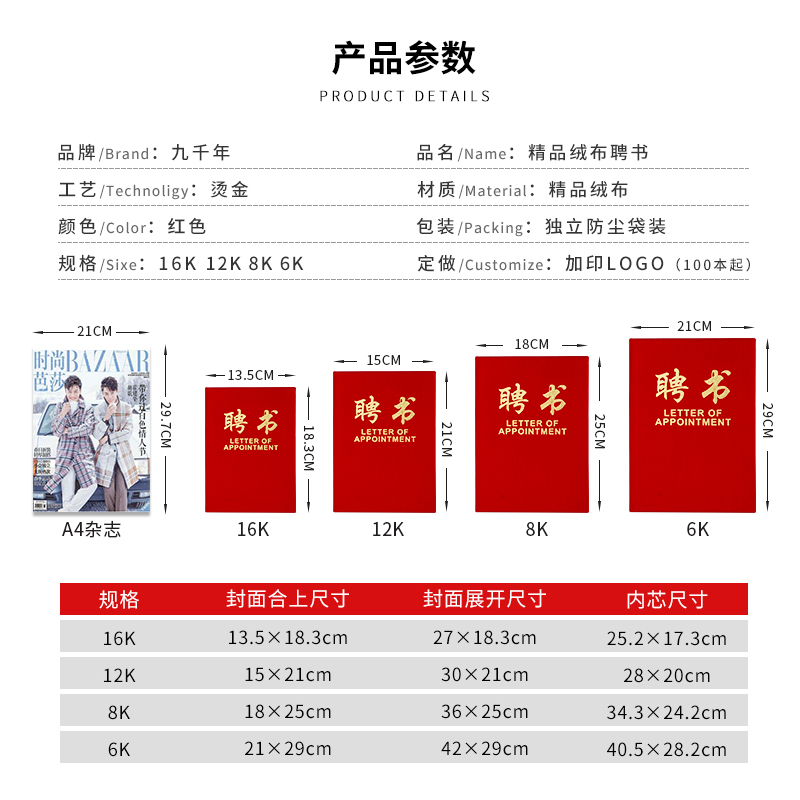Набор бархатных обложек для служебных удостоверений с возможностью печати, тиснением золотом, оптом с бесплатной доставкой вставок