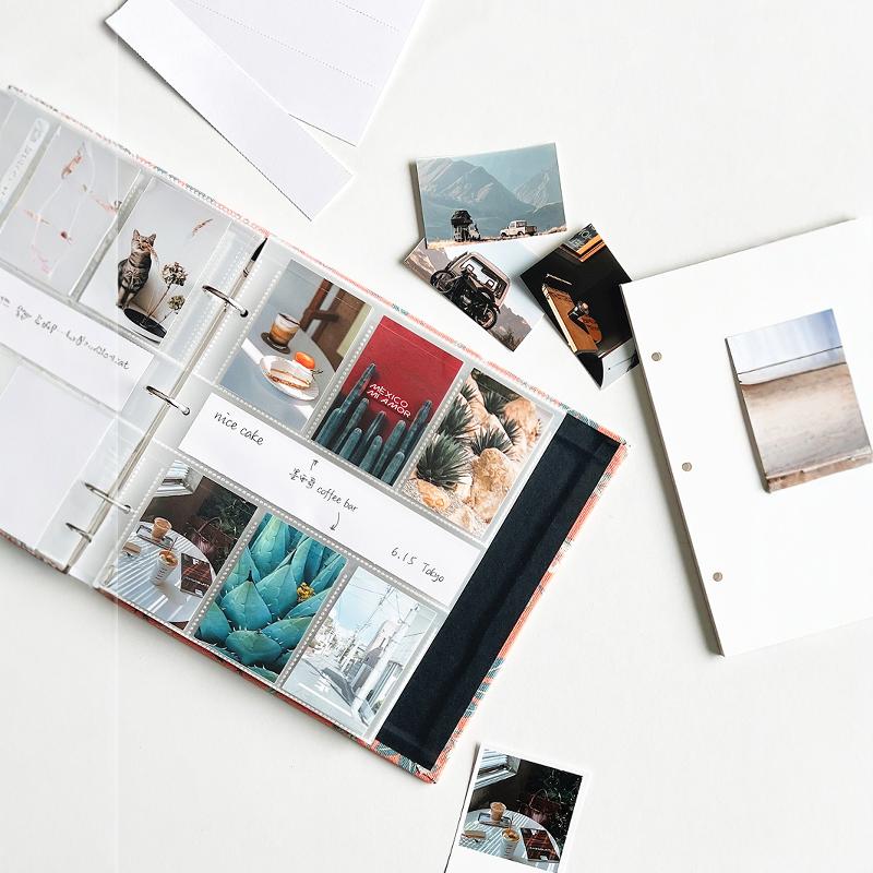 Фотоальбом для Instax 3 дюйма 4 дюйма 5 дюймов 6 дюймов с многостраничными вкладышами, большой емкости, для пары, подарок на день рождения, хранение квитанций