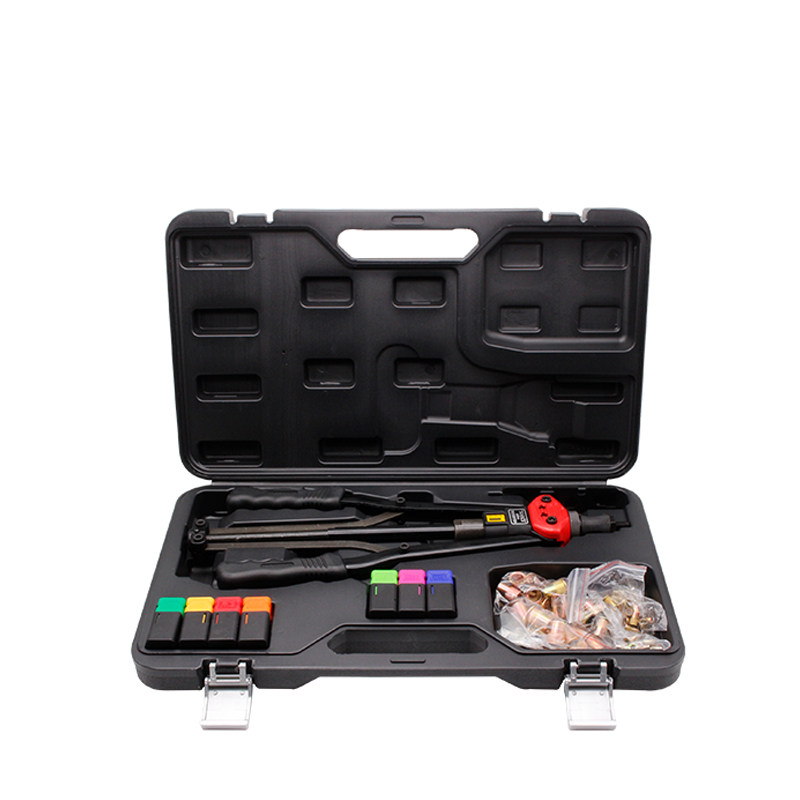 Ручной полуавтоматический заклепочник с двумя рукоятками для заклепочных гаек