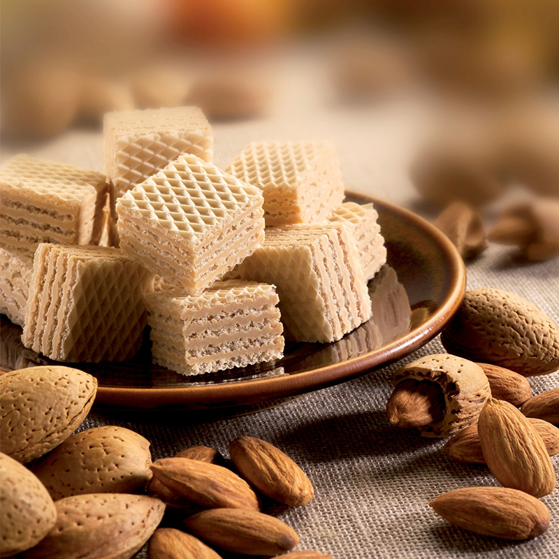 Импортные итальянские вафли Loacker с шоколадно-лесным орехом – снэк