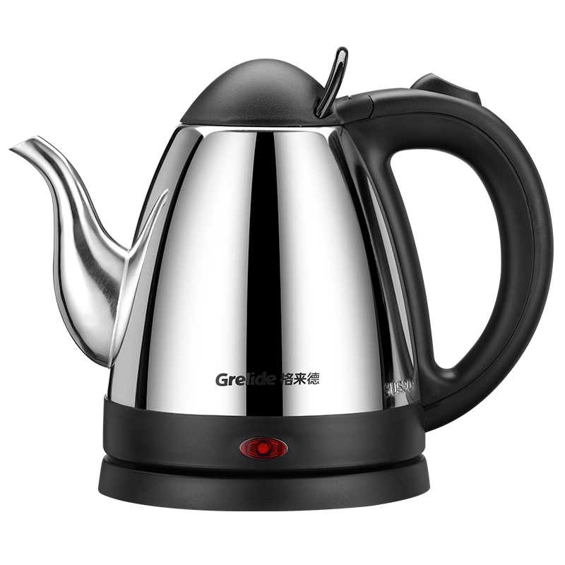 Grelide 826B электрический чайник 0.8 л с длинным носиком из нержавеющей стали для домашнего чайного набора