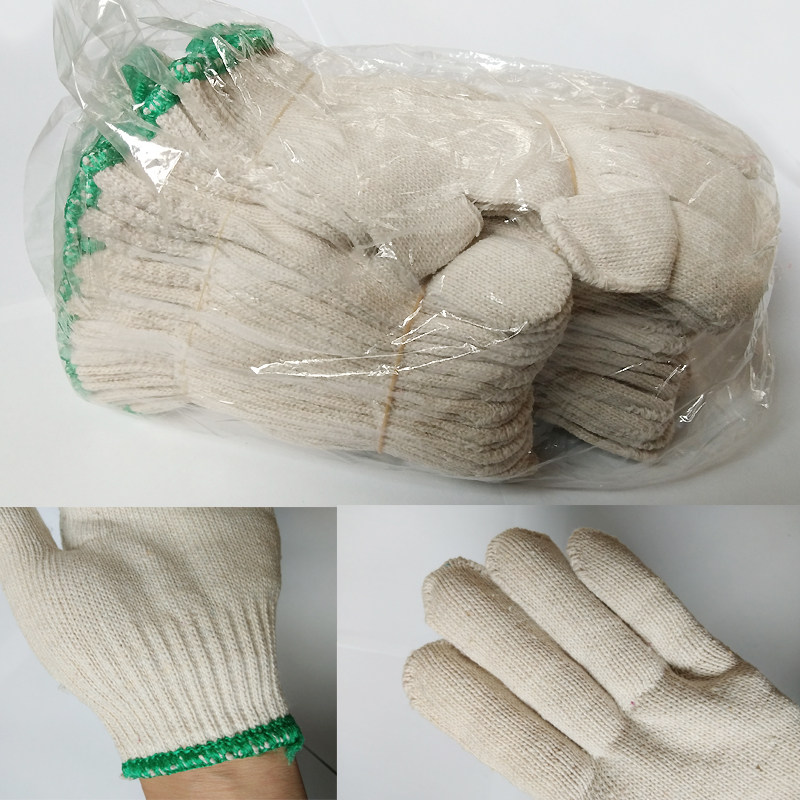 Оптовая продажа пряжа перчатки 500 г и 600 г защитные хлопковые пряжа перчатки 5 моделей