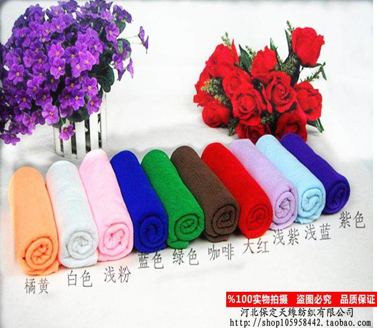 Супертонкое волокно нано не хлопковое маленькое квадратное полотенце подарок с крючком белое оптом полотенце для детского сада