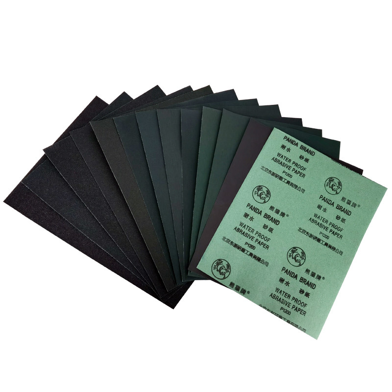 Наждачная бумага марки Панда Водостойкая наждачная бумага зернистость 60-10000 для дерева, сухая и влажная обработка, шлифовка краски