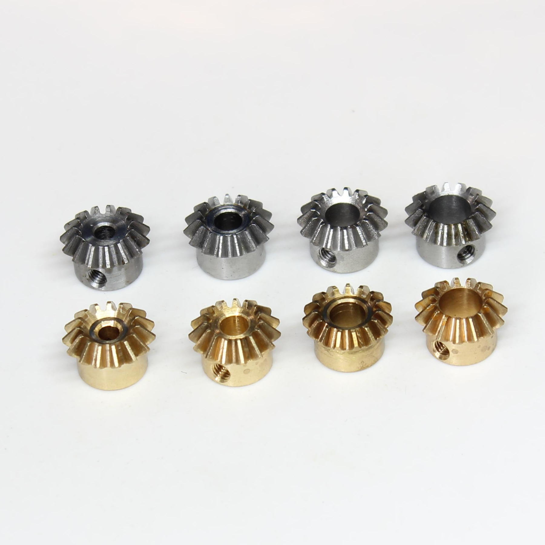 Модуль 0.8, 15 зубьев, 45 градусов, коническое зубчатое отверстие 1:1, латунная коническая шестерня 3456, сталь 45, нержавеющая сталь, стандартная прямая коническая шестерня 90 градусов