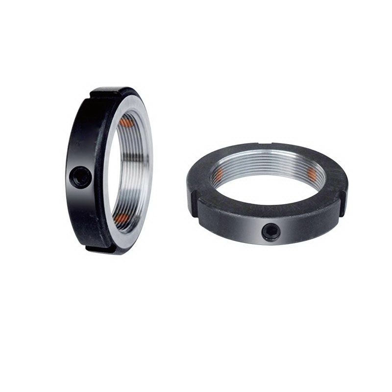 Радиальная прецизионная фиксирующая гайка типа R для винтовой тяги, фиксирующих гаек, крышек подшипников, зубчатых шкивов и круглых гаек