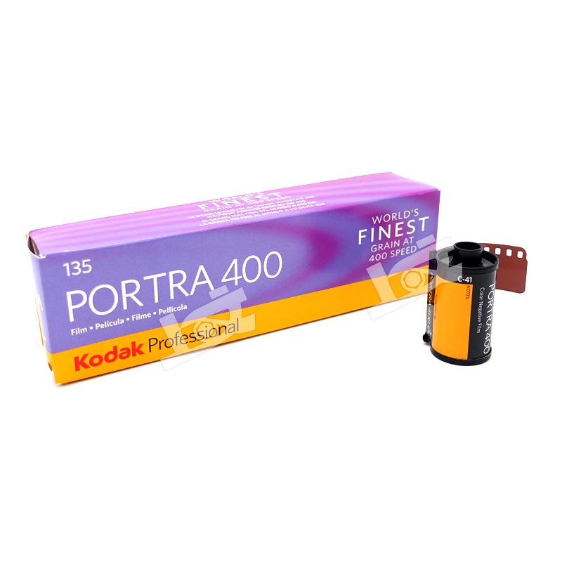 Цена за один рулон США оригинальная цветная негативная пленка Kodak Portra400 135 формат, срок годности июль 2026
