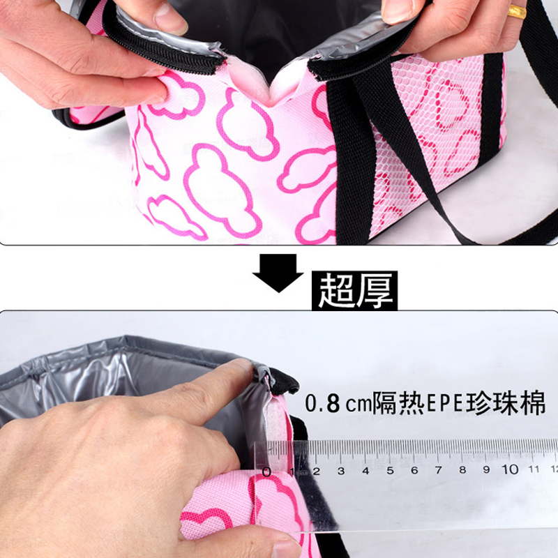 Холодильный пакет со скрытой ручкой Chan Zhiyu объемом 5 л, 10 л, 13 л, с утолщенными стенками, защитой от протекания, для термоизоляции, ланча и хранения молока