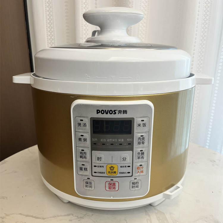 Povos/奔腾 PPD519/LN529预约电压力锅无水焗4L5L升双胆联保