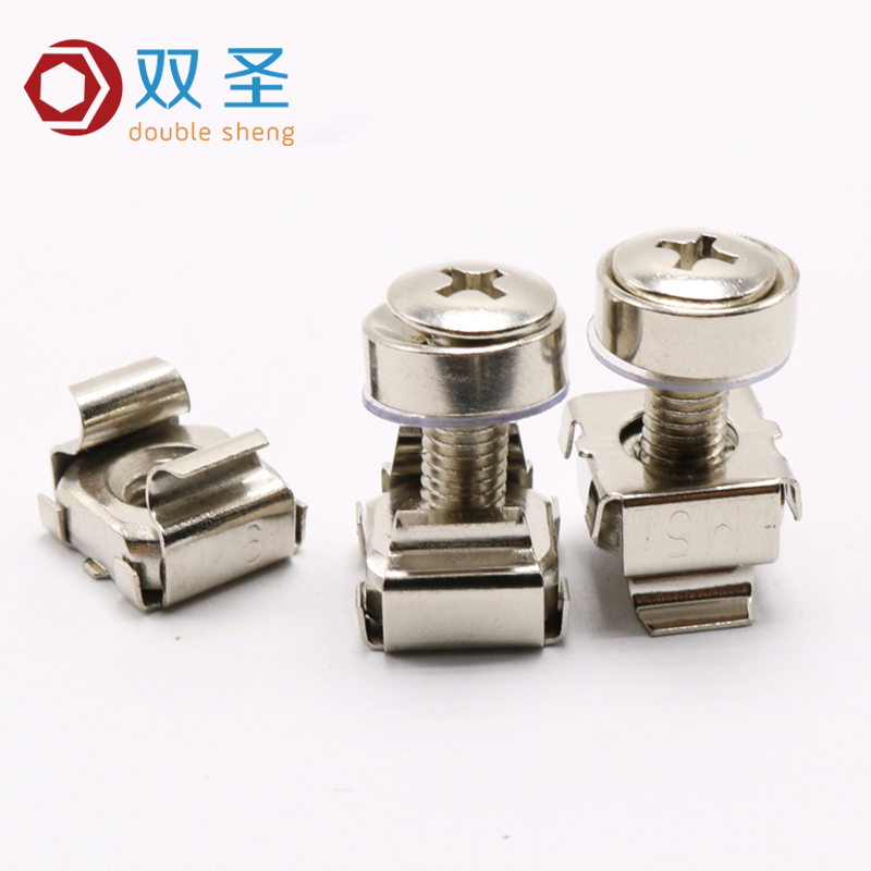 [M5M6] 304 нержавеющие стальные никелированные короночные винты, комплект короночных винтов для шкафов