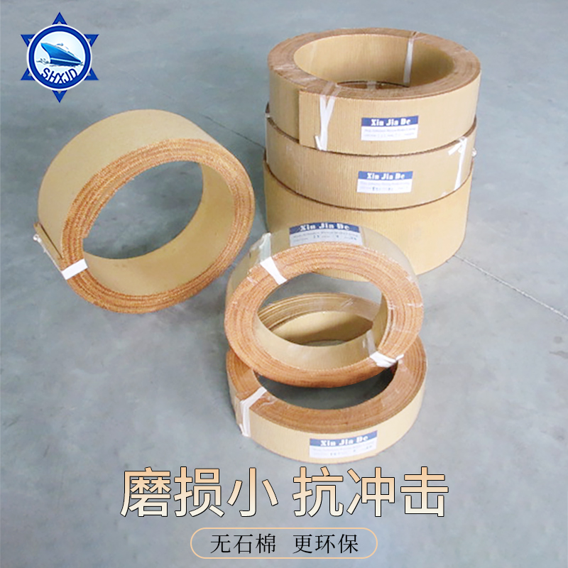 Безасбестовый плетеный тормозной ремень из смолы для якорной и канатной лебедок судового назначения