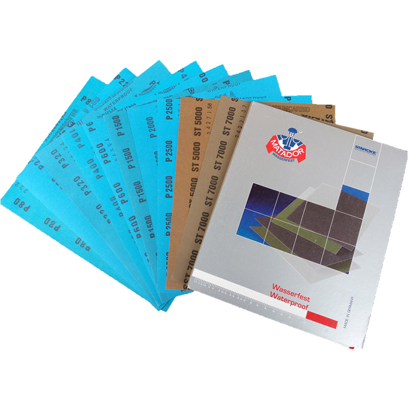 Немецкая наждачная ткань 3M наждачная бумага водная шлифовка деревообработка мелкая полировка грубая P400 шлифовка импорт сухая и влажная шлифовка 240-5000