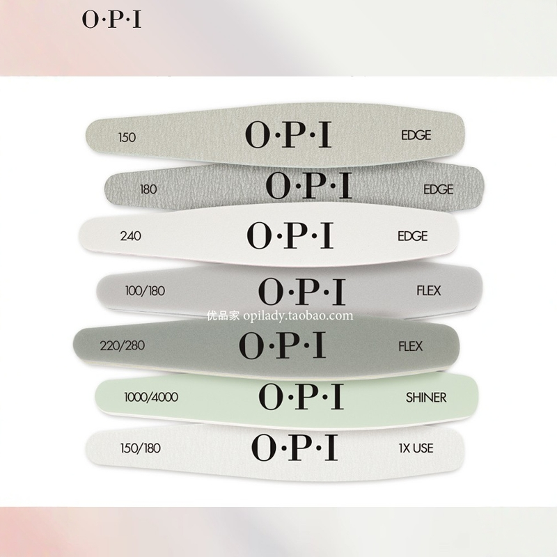 Профессиональная пилочка для ногтей OPI, наждачное шлифовальное средство, инструмент для ухода за ногтями, губчатая полировальная полоска