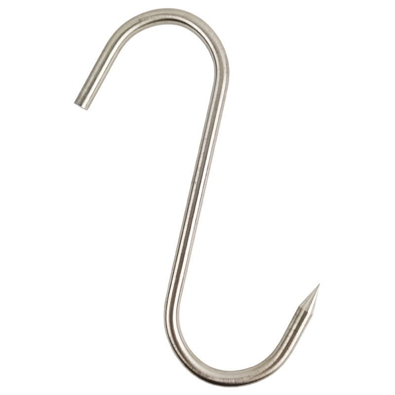 S型挂钩腊肉钩香肠牛肉钩勾子烤鸭钩子不锈钢烤鸭炉烧鹅炉烤叉勾