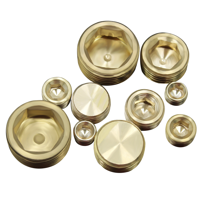 Медная заглушка для пластиковых форм – медный стопорный винт, медная труба PT1/8 1/4 3/8 1/2 3/4