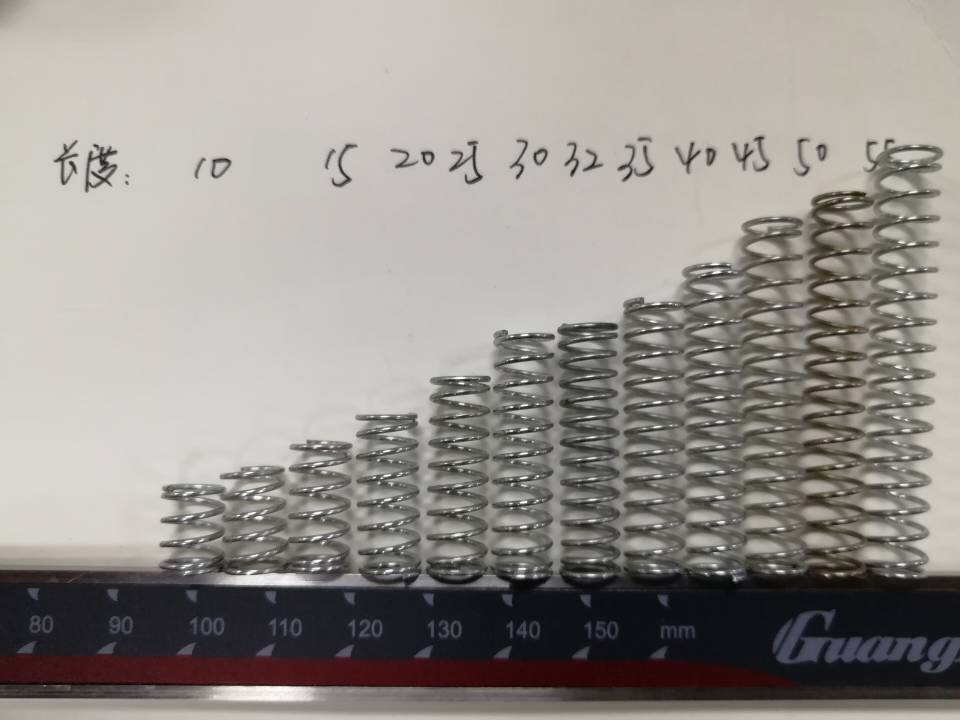 Пружина 0.5*5.5*8.5/10/12/13/15/20/25/30/23, сжатия, из прочной пружинной стали