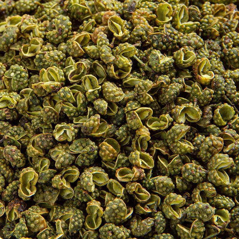 Зеленый сычуаньский перец Цзиньян свежий, специальный сухой перец из Сычуани, съедобный зеленый острый перец 250г