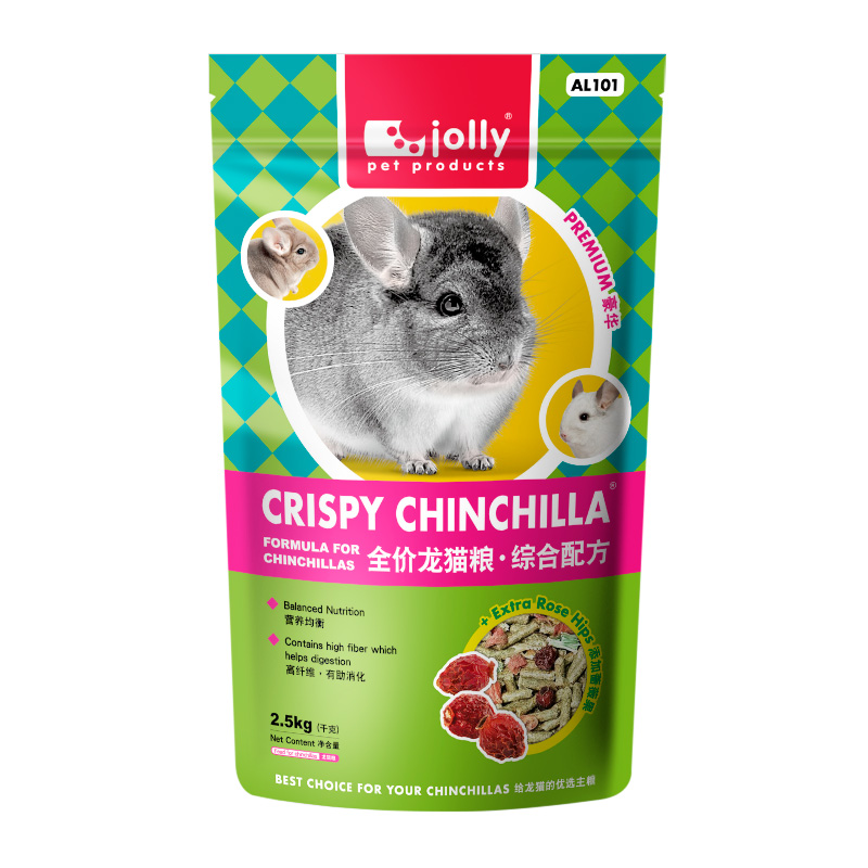 Бесплатная доставка Jolly комплексный корм для шиншилл 2.5 кг