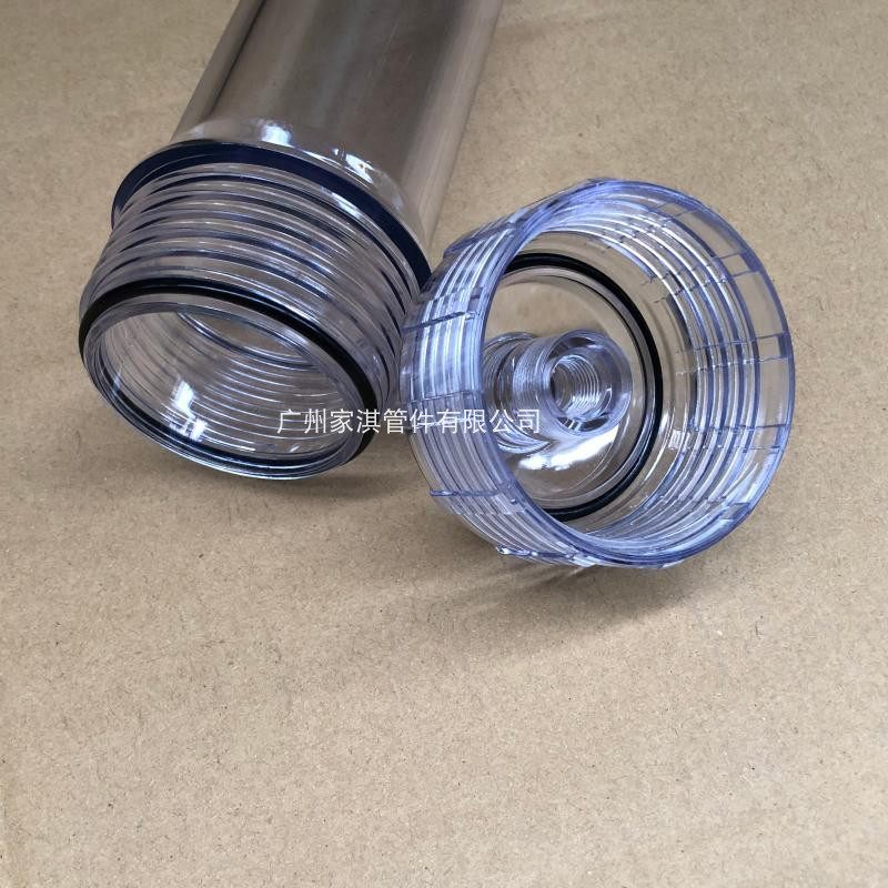 Керамический фильтрующий картридж UK Большой T33 прозрачный корпус импортный 10-дюймовый резьбовой керамический корпус