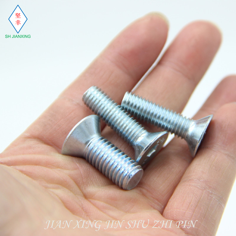 Гвинты оцинкованные с крестовиной большого потайного шляпки класса 4.8 GB819-85 экологический национальный стандарт M2 M2.5 M3 M4 M5 M6 M8 M10