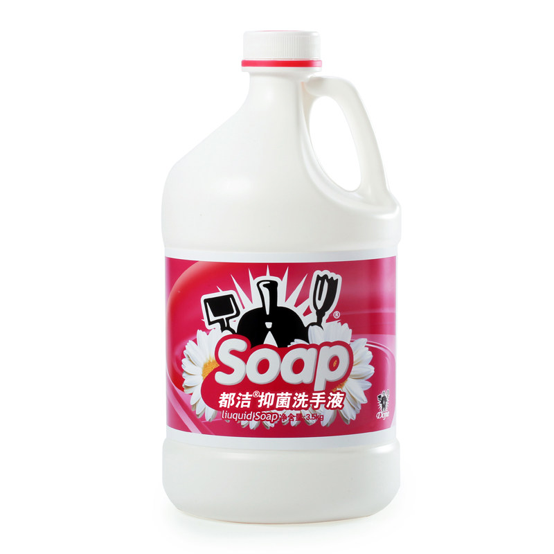 Антибактериальное жидкое мыло для рук Dujie, большая тара, коммерческое использование, 3.5 кг