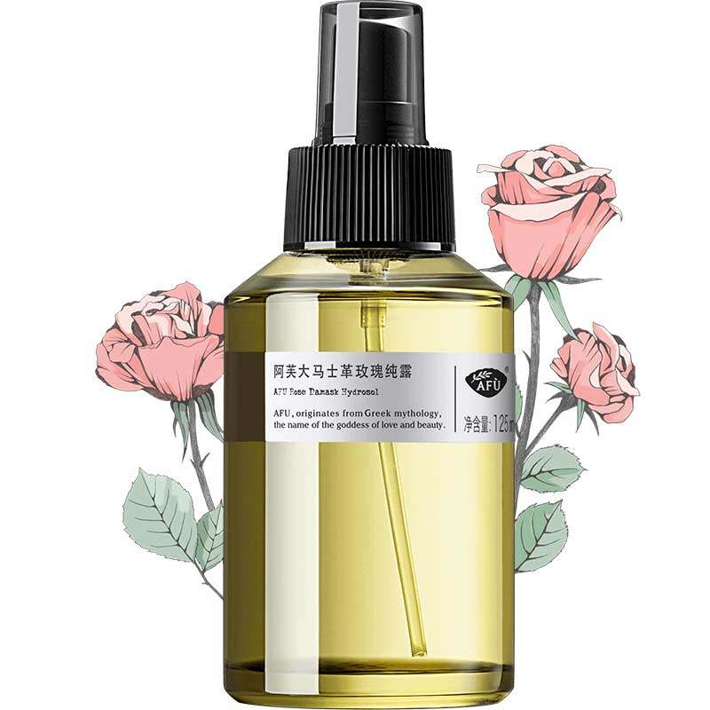 afu阿芙大马士革玫瑰纯露300ml湿敷爽肤水囤货装官方旗舰正品女网